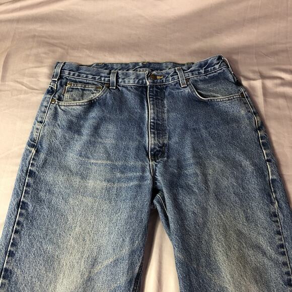 Carhartt Men's B17 DST Jeans Size 36x36 Vintage from 2004 Y2K Grunge - Picture 2 of 11